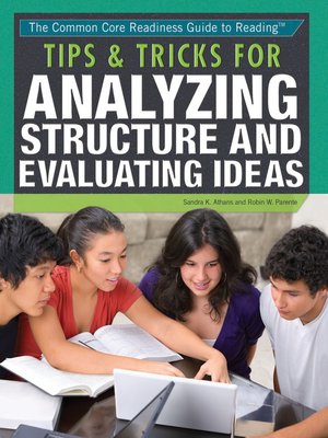 cover image of Tips & Tricks for Analyzing Structure and Evaluating Ideas